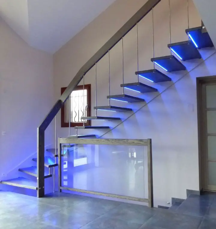 kit eclairage escalier led progressif